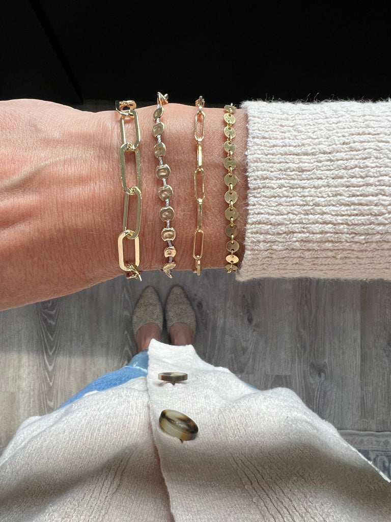 Gold Chain Stack